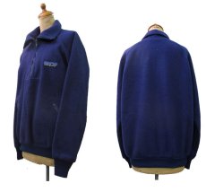 画像2: 1980's "Patagonia" Half Zip Fleece Pullover　"デカタグ"   NAVY　size L (表記 L) (2)