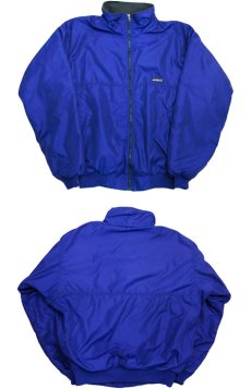 画像3: 1994's "Patagonia" Shelled Synchilla Nylon/Fleece Jacket　"雪なしタグ"  Purple　size M - L (表記 M) (3)