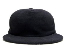 画像2: NEW YORK HAT CO. " WOOL TRUCK CAP "　BLACK (2)