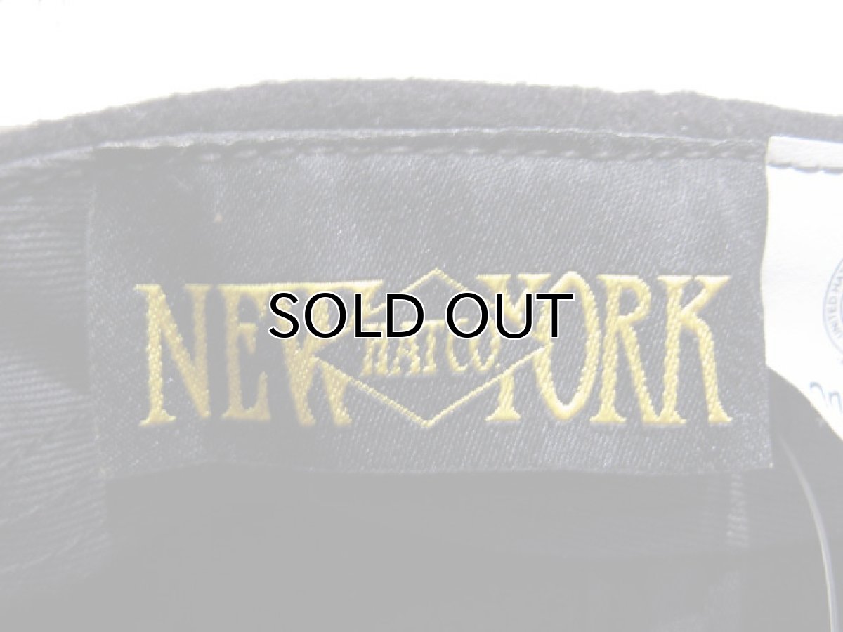 画像5: NEW YORK HAT CO. " WOOL TRUCK CAP " BLACK (5)