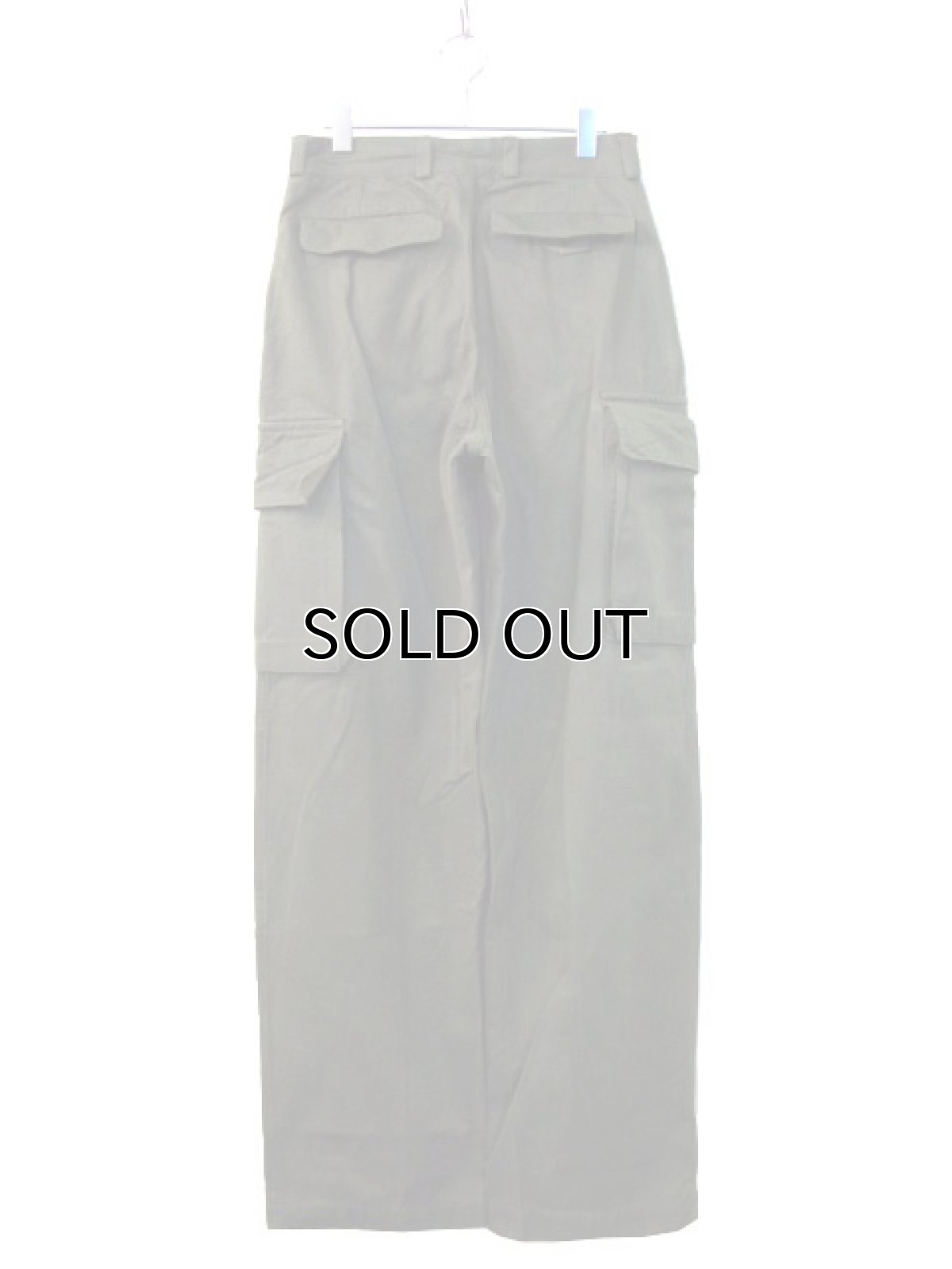 画像2: 1960's French Military "M-47" Trousers DEAD STOCK-one wash　size w 30 inch (表記 41) (2)
