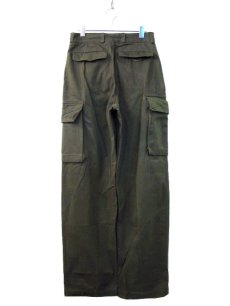 画像2: 1960's French Military "M-47" Trousers DEAD STOCK-one wash　size w 30 inch (表記 41) (2)