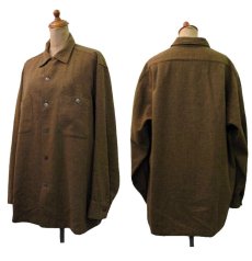画像2: 1960's "Pendleton" L/S Wool Shirts  MUSTERED　size L  (表記 L) (2)