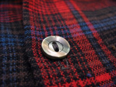 画像2: 1960's "Sportsman" Wool Check Shirts　size M  (表記 M)