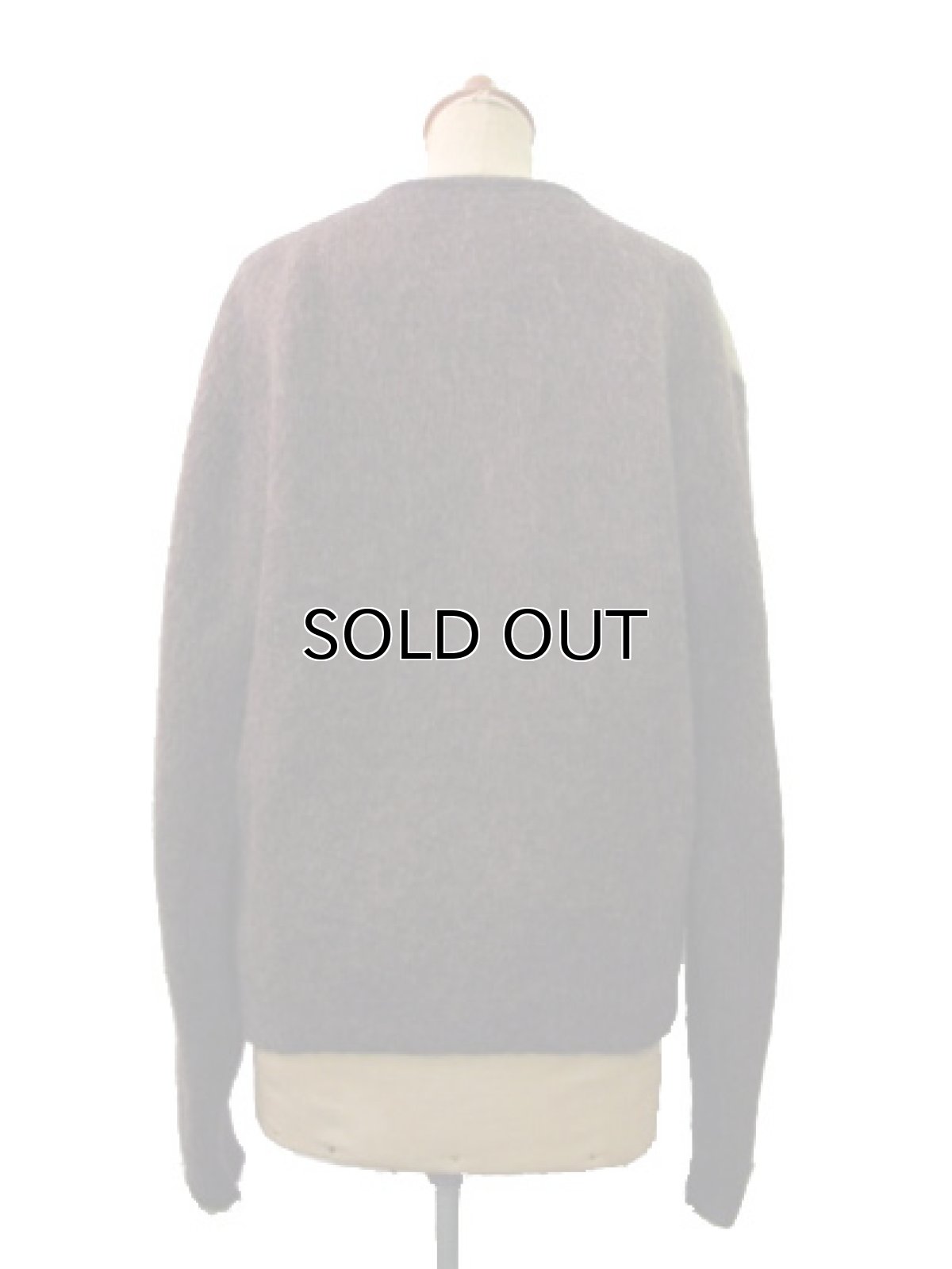 画像3: 1960's "Finecraft" Mohair Cardigan  BROWN　size S - M (表記 M) (3)