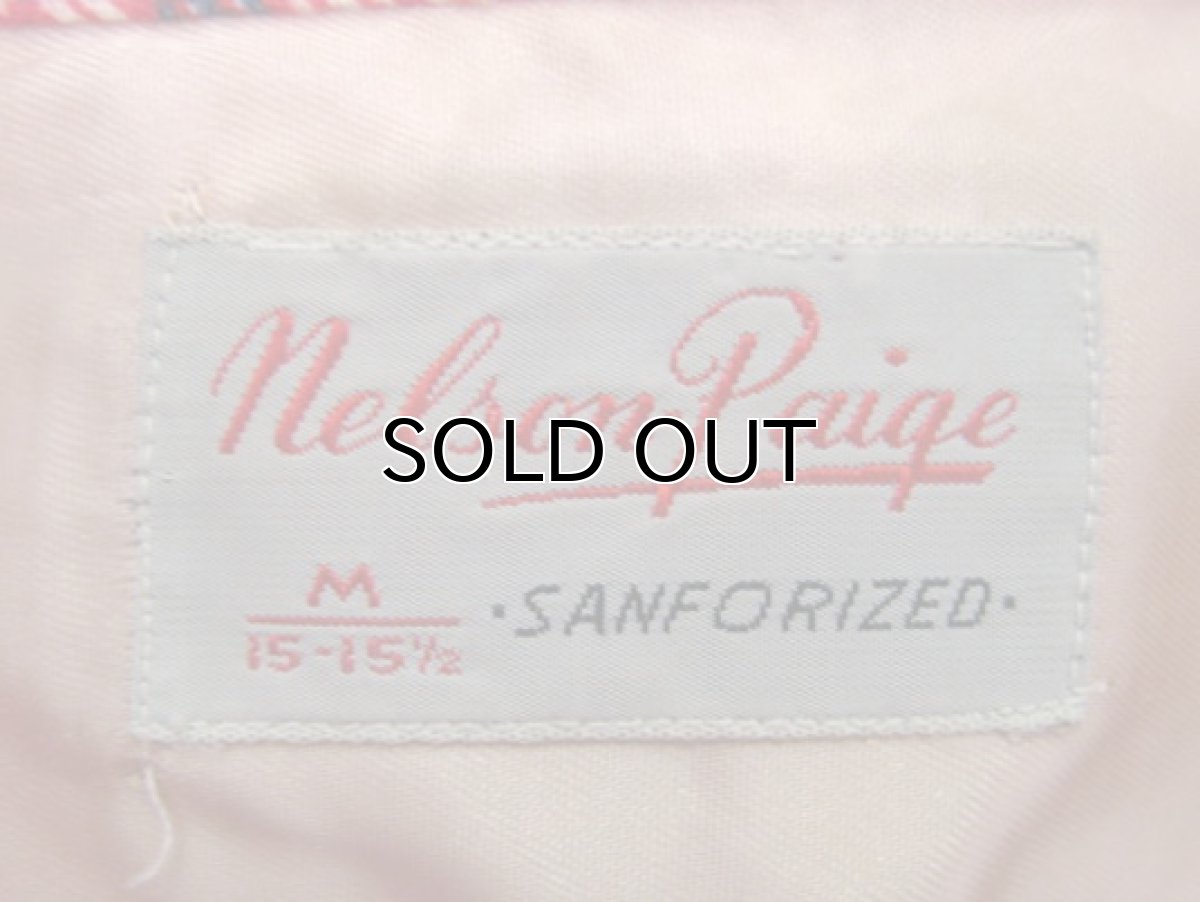 画像5: 1950-60's "Nelson Paige" Print Flannel Shirts  DEAD STOCK size M - L  (表記 M 15 1/2) (5)