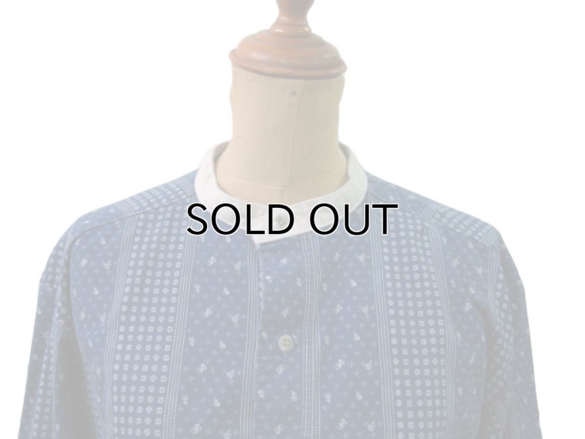 画像3: 1980's Wrangler No-Collar Shirts  "BANDANA" size M - L  (表記 15 1/2) (3)