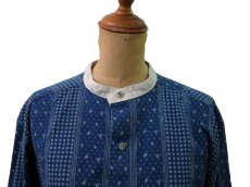 画像3: 1980's Wrangler No-Collar Shirts  "BANDANA"　size M - L  (表記 15 1/2) (3)