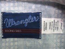 画像5: 1980's Wrangler No-Collar Shirts  "BANDANA"　size M - L  (表記 15 1/2) (5)