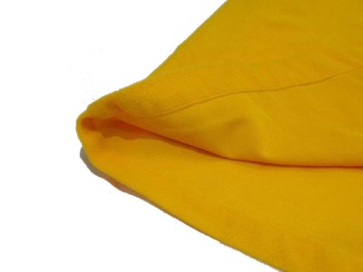 画像2: 1960's "SKYSCRAPER" Polyester Box Shirts 　Yellow　DEAD STOCK - one wash 　size L (表記 XL)