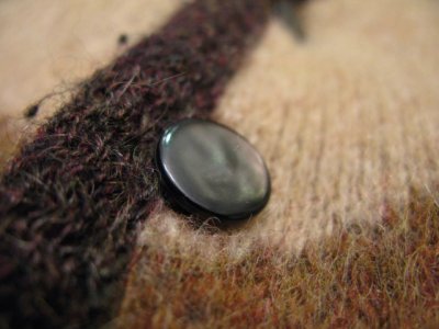 画像2: 1960's "Finecraft" Mohair Cardigan  BROWN　size S - M (表記 M)