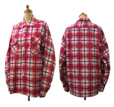 画像2: 1950-60's "Nelson Paige" Print Flannel Shirts 　DEAD STOCK　size M - L  (表記 M 15 1/2) (2)