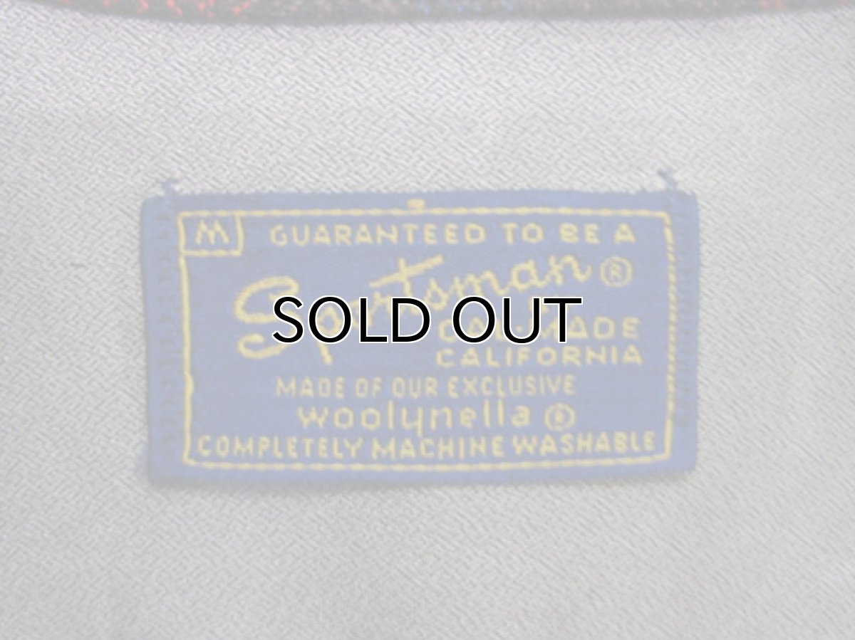 画像5: 1960's "Sportsman" Wool Check Shirts size M  (表記 M) (5)