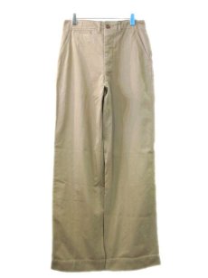 画像1: 1950's US ARMY 45-KHAKI Chino Trousers　size w 29 inch (表記 30 x 32) (1)