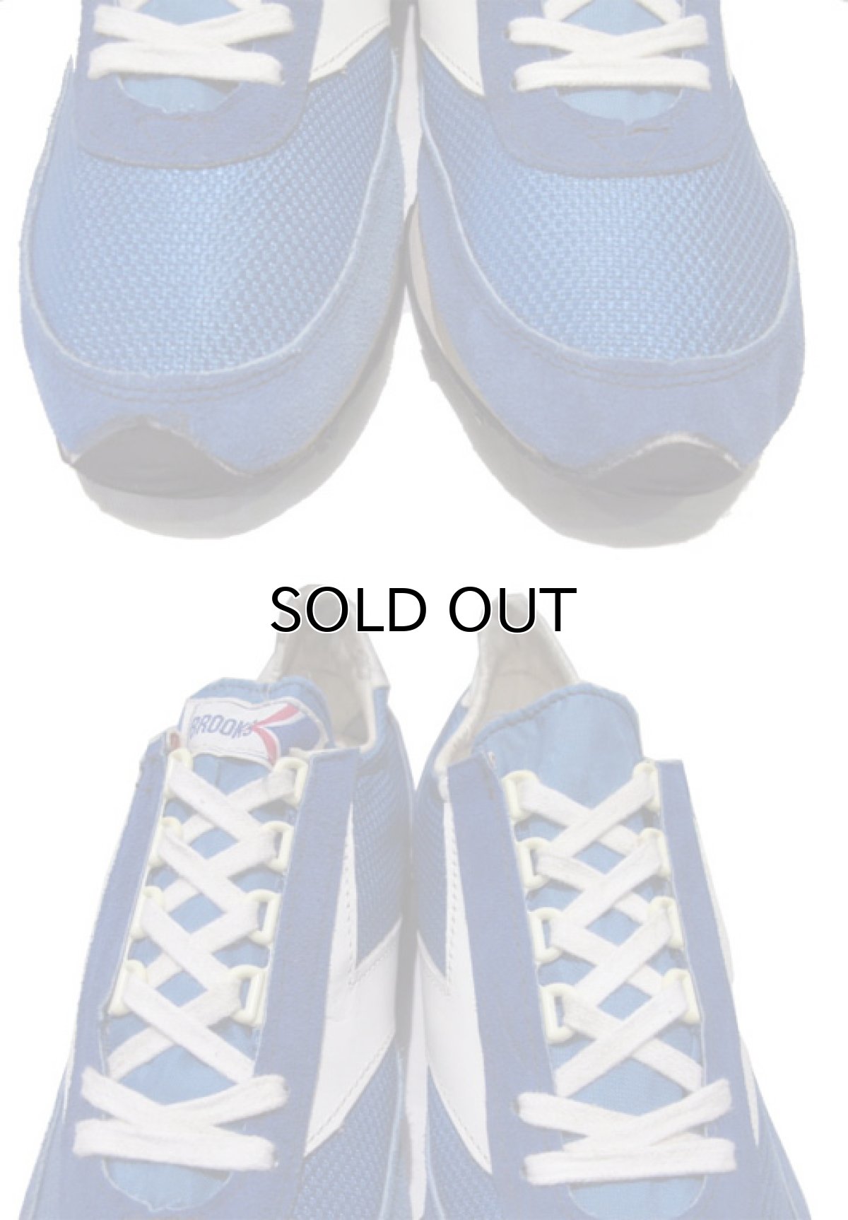 画像4: 1970's "BROOKS"  "VANTAGE430" Truck Shoes DEAD STOCK　BLUE / WHITE　size 11 (29 cm) (4)