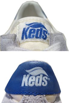 画像4: 1970's "KEDS" Running Shoes DEAD STOCK　WHITE / BLUE　size 11 (29cm) (4)