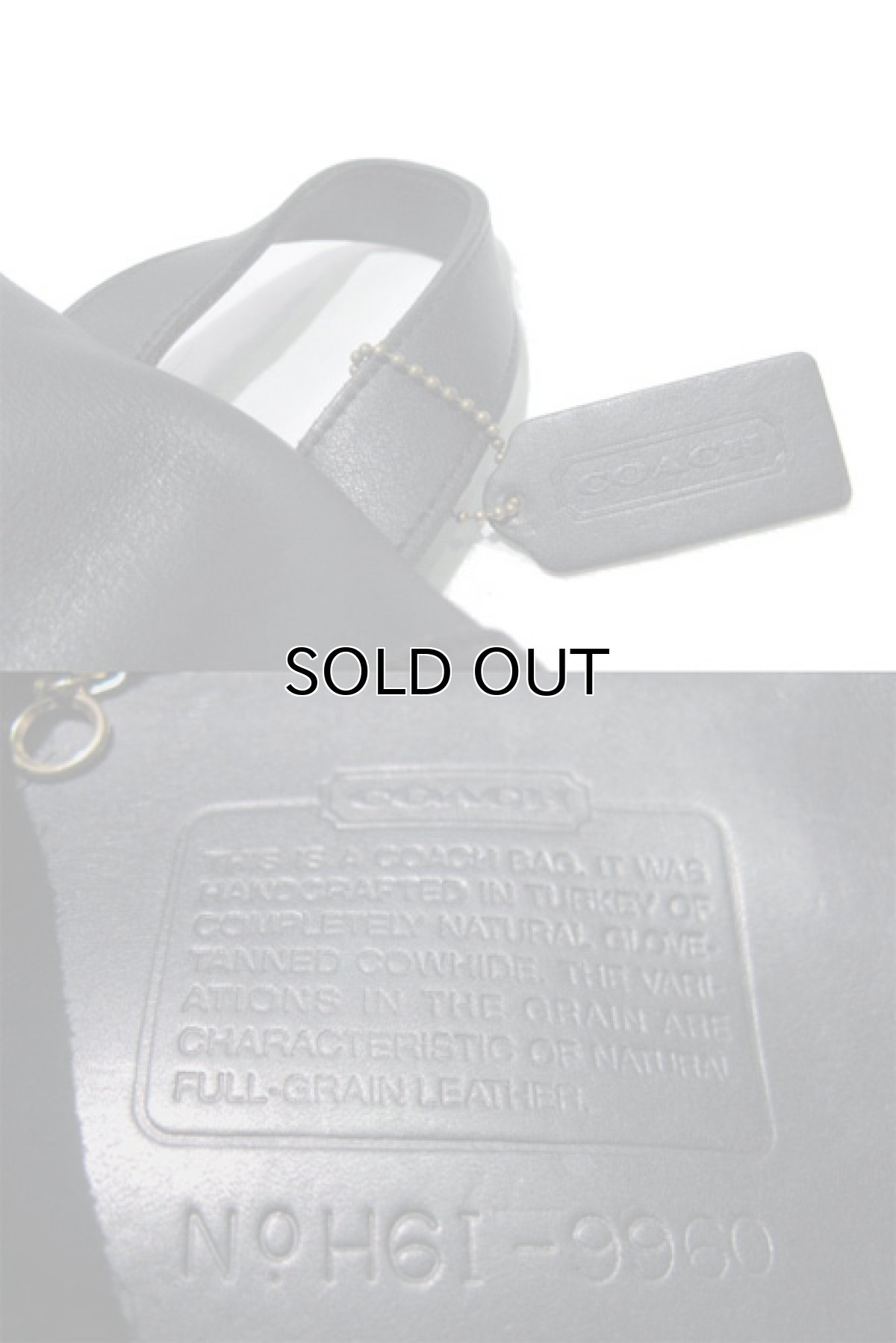 画像5: OLD COACH Leather Mini Back Pack  BLACK  made in Turkey (5)