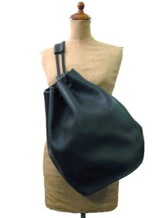 画像1: 1980-90's OLD COACH Leather Shoulder Bag 　GREEN　 made in NEW YORK USA (1)