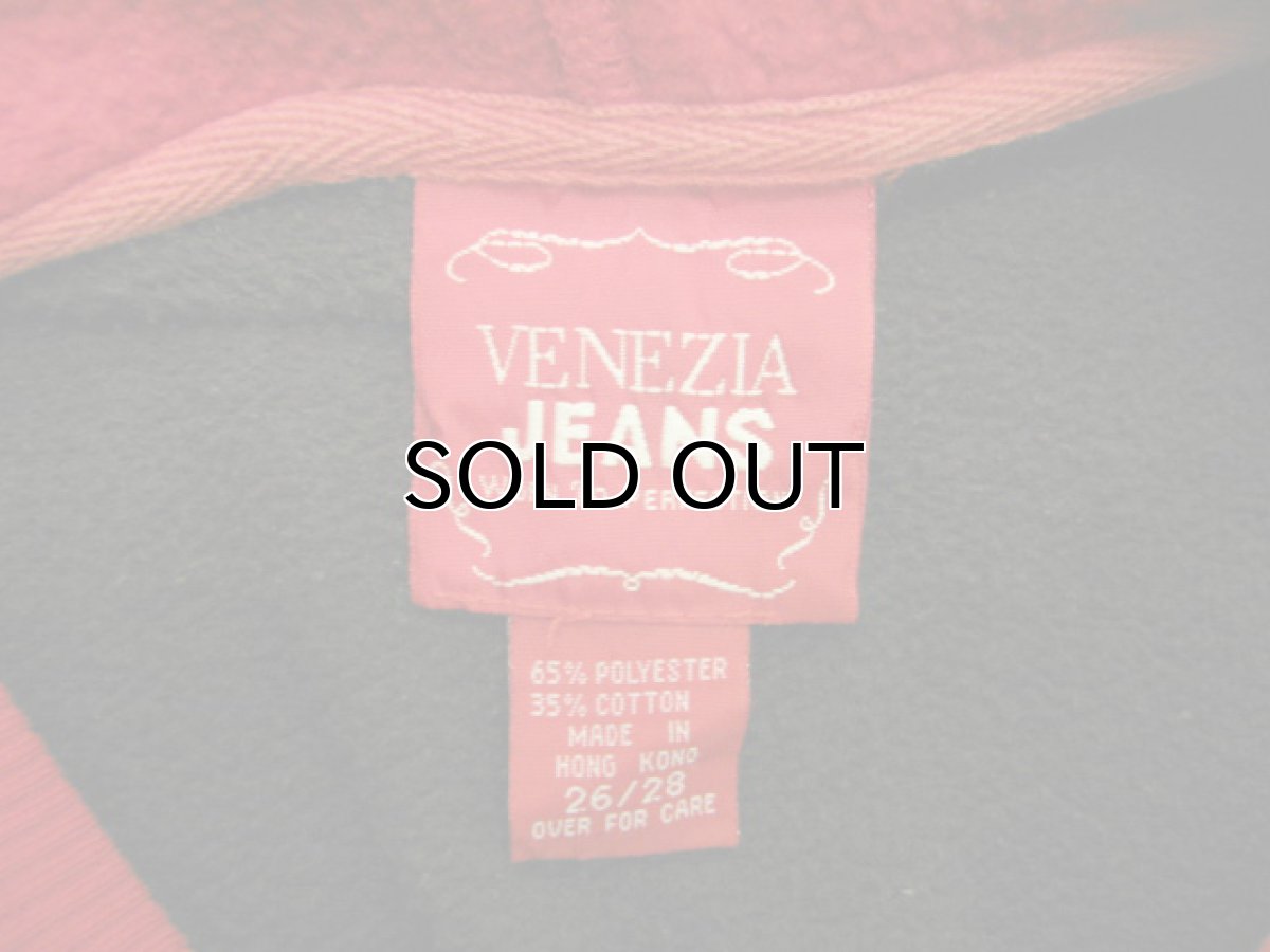 画像5: 1990's~ "VEBEZIA"  Multi Color Sweat Parka  BLACK/YELLOW/RED/BLUE　size XL ~ (表記 26/28) (5)