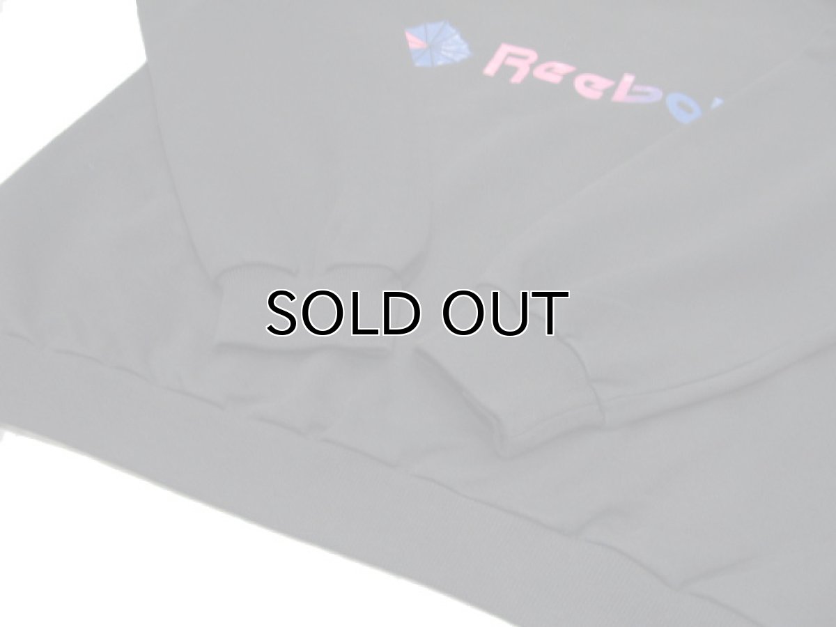 画像5: ~1990's "Reebok"  Sweat Shirts  BLACK　size L - XL (表記 不明) (5)