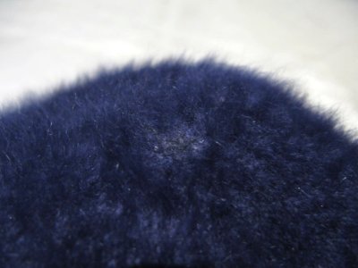 画像2: OLD "St.Michael" Rabbit Fur Hat  MADE IN THE U.K.　NAVY