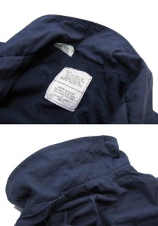 画像5: 1980'sUS Military Utility Jacket　NAVY　size L  (表記 42) (5)