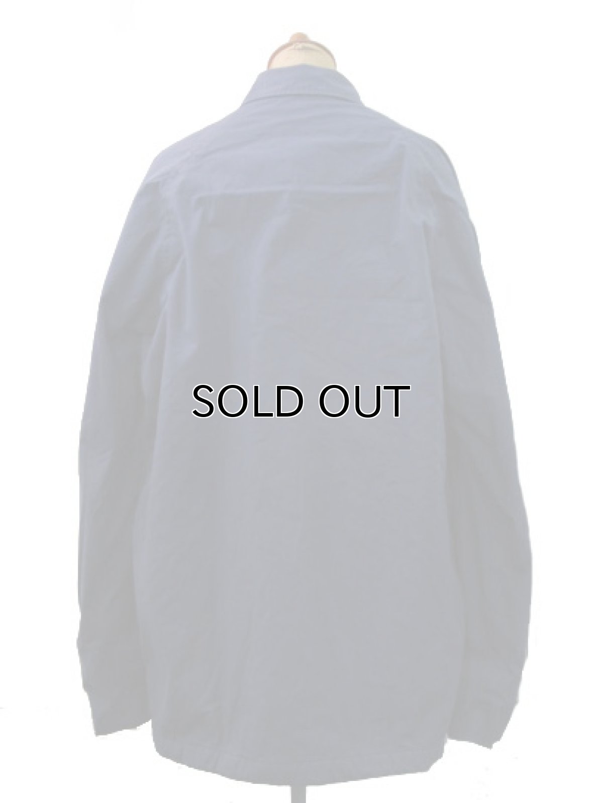 画像2: 1980'sUS Military Utility Jacket　NAVY　size L  (表記 42) (2)