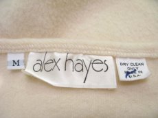 画像5: 1990's"alex hayes" White Wool Cape　size Free  (表記 ---) (5)