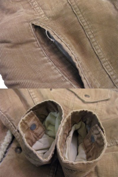 画像3: ~1980's  Levi's 70608-1523 Corduroy Boa Jacket 4-Pockets　size M  (表記 38)