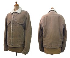 画像2: ~1980's  Levi's 70608-1523 Corduroy Boa Jacket 4-Pockets　size M  (表記 38) (2)