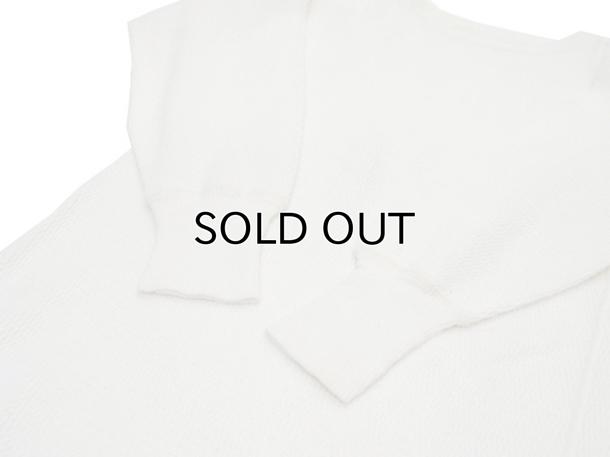 画像3: 1960's " Lally " All Cotton Thermal Shirts NATURAL size S - M (表記 L) (3)