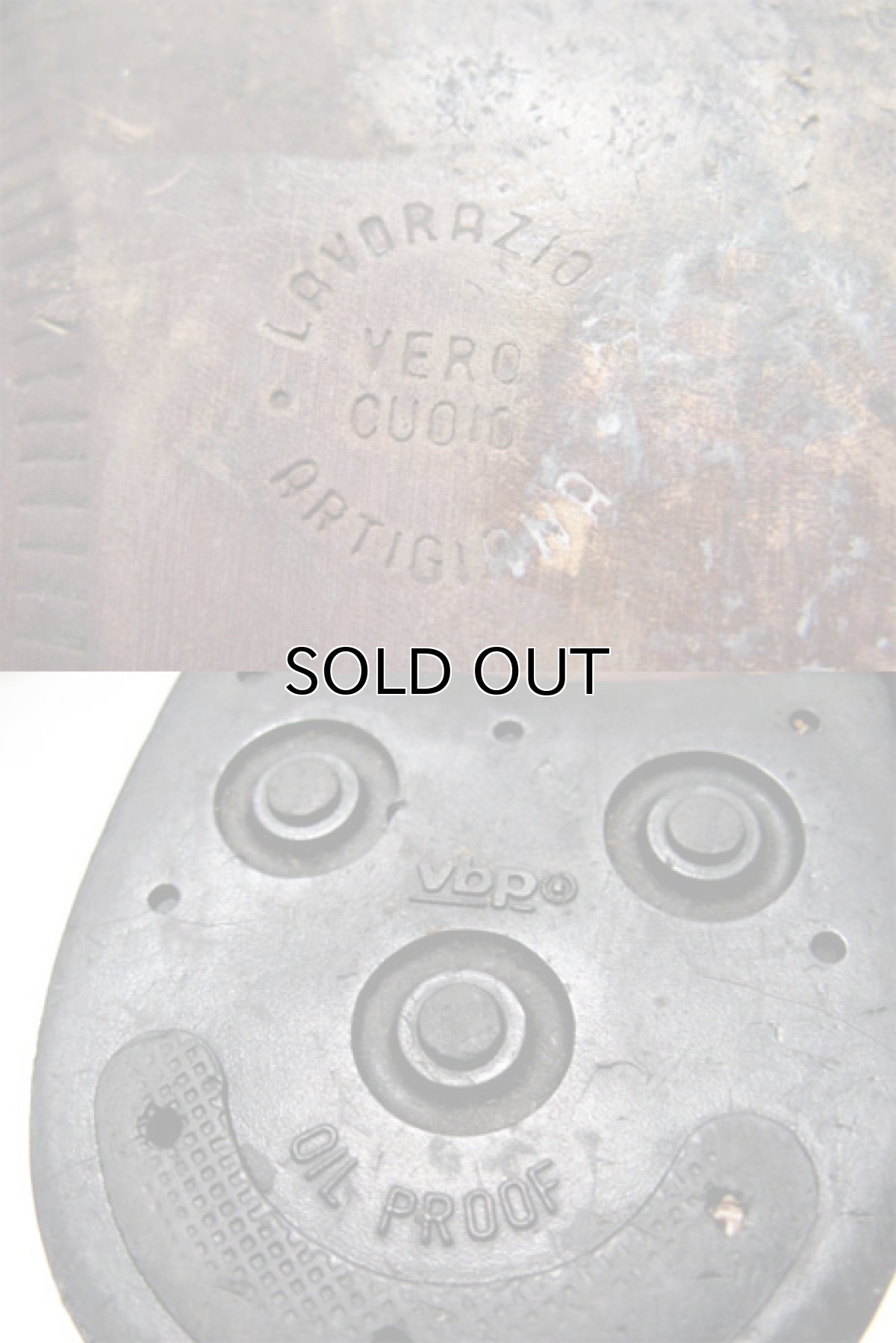 画像4: "BRAVO" Wing Tip TWO-TONE 3-Hole Sole  BLACK / WHITE 　size US 9  ( 42 / 27 cm ) (4)