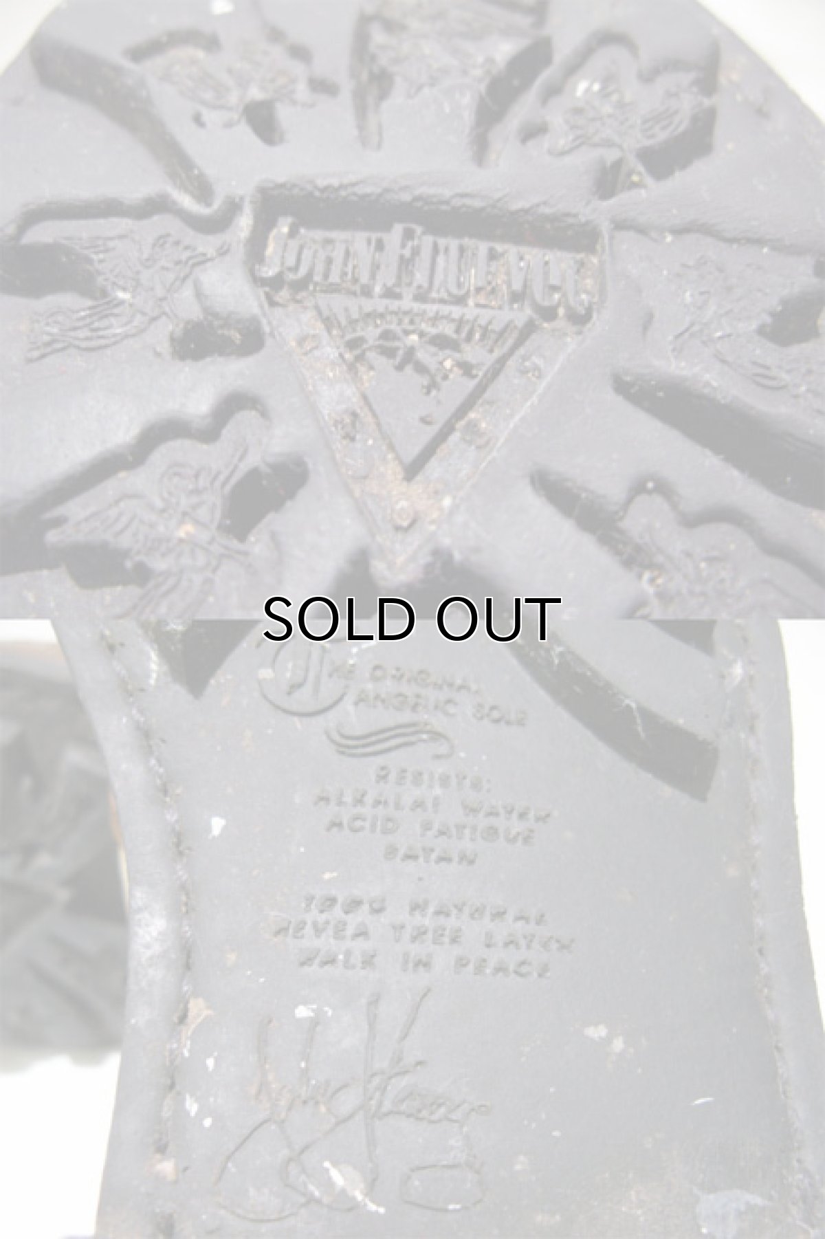 画像5: "Angels by JOHNFLUEVOG" TWO-TONE 3-Hole Sole  BROWN / CREAM 　size US 7  ( 25 cm ) (5)