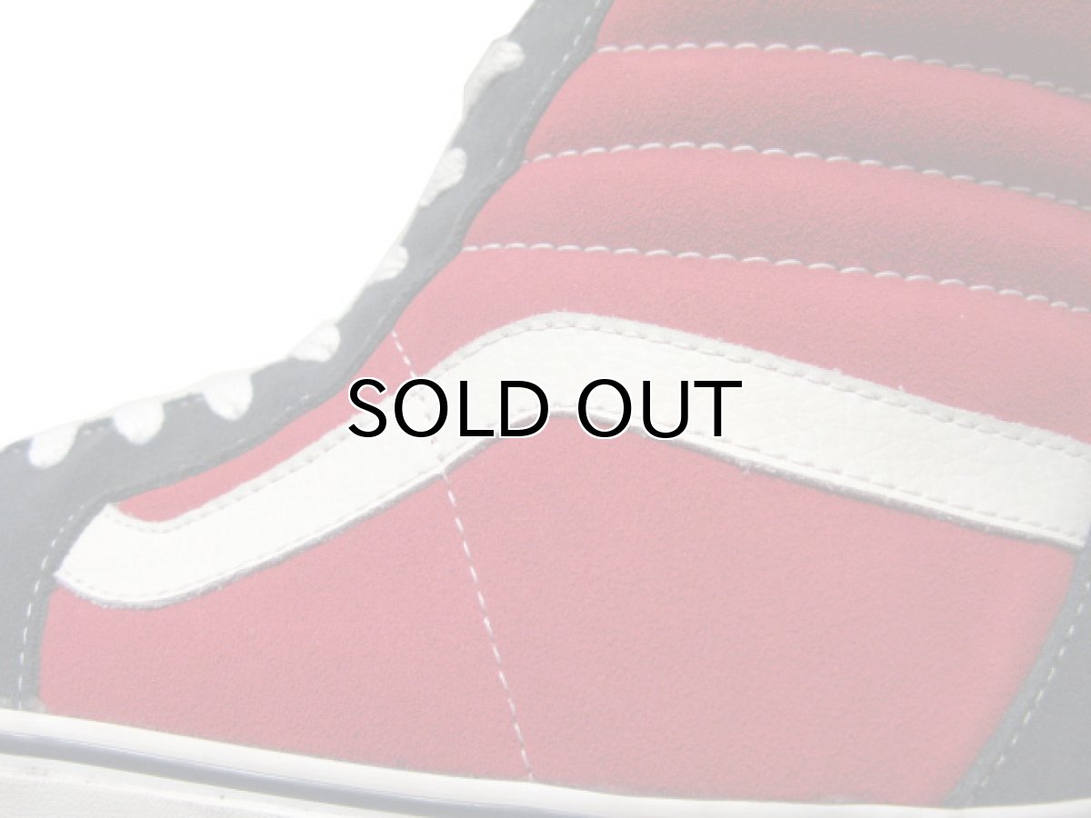 画像5: NEW VANS "Hi-Top" Suede / Canvas Sneaker　NAVY/RED　size US 11 (29cm) (5)
