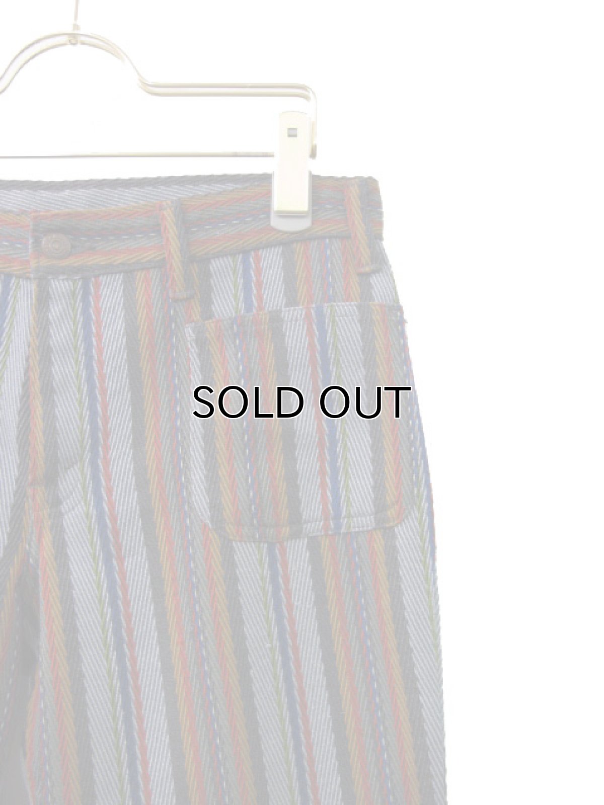 画像3: 1970's Levi's STA-PREST Color Stripe Flare Pants size w 31 inch  (表記 無し) (3)