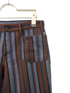 画像3: 1970's Levi's STA-PREST Color Stripe Flare Pants　size w 31 inch  (表記 無し) (3)