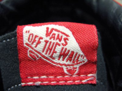 画像2: NEW VANS "Hi-Top" Suede / Canvas Sneaker　NAVY/RED　size US 11 (29cm)
