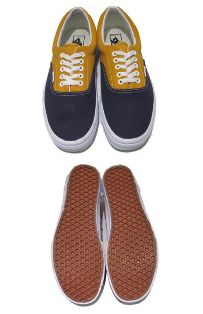 画像1: NEW VANS "ERA" Two-Tone Canvas  MUSTERED/NAVY　size  US 9 / 10