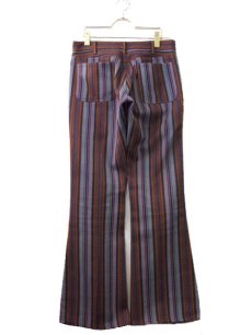 画像2: 1970's Levi's STA-PREST Color Stripe Flare Pants　size w 31 inch  (表記 無し) (2)