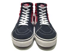 画像2: NEW VANS "Hi-Top" Suede / Canvas Sneaker　NAVY/RED　size US 11 (29cm) (2)