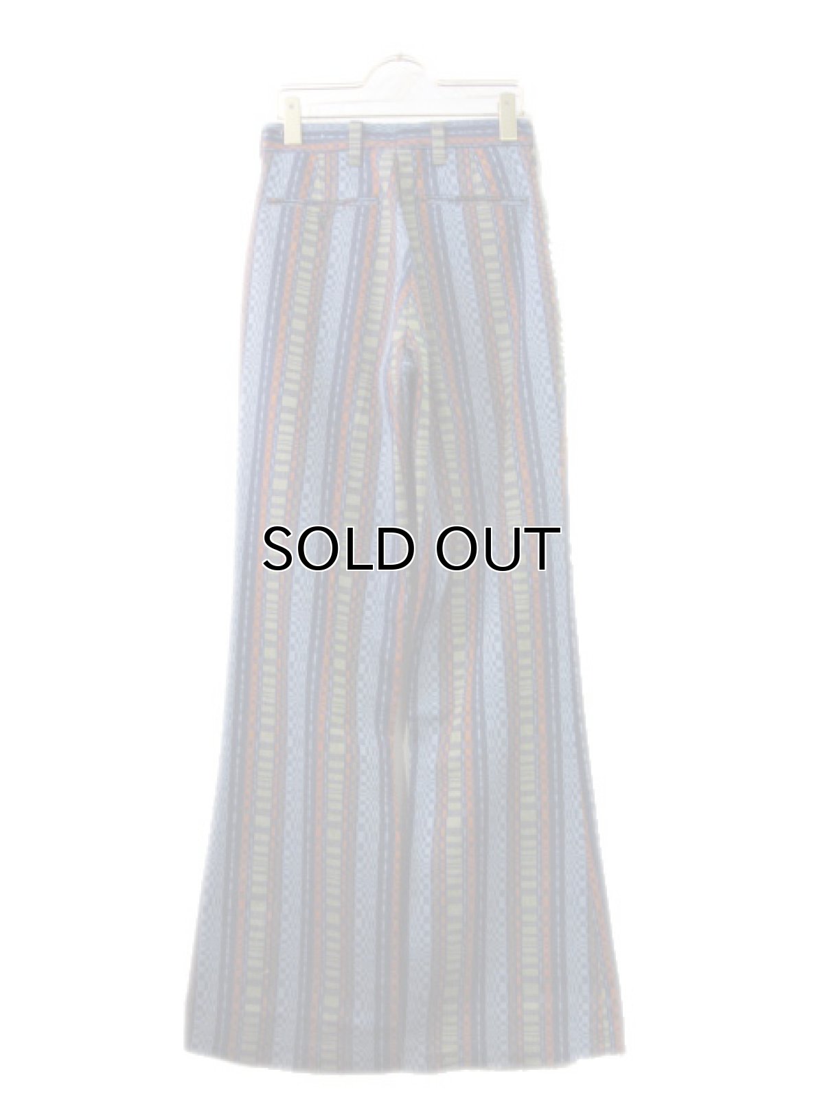 画像2: 1970's Levi's STA-PREST Flare Pants 総柄　size w 29.5 inch  (表記 無し) (2)