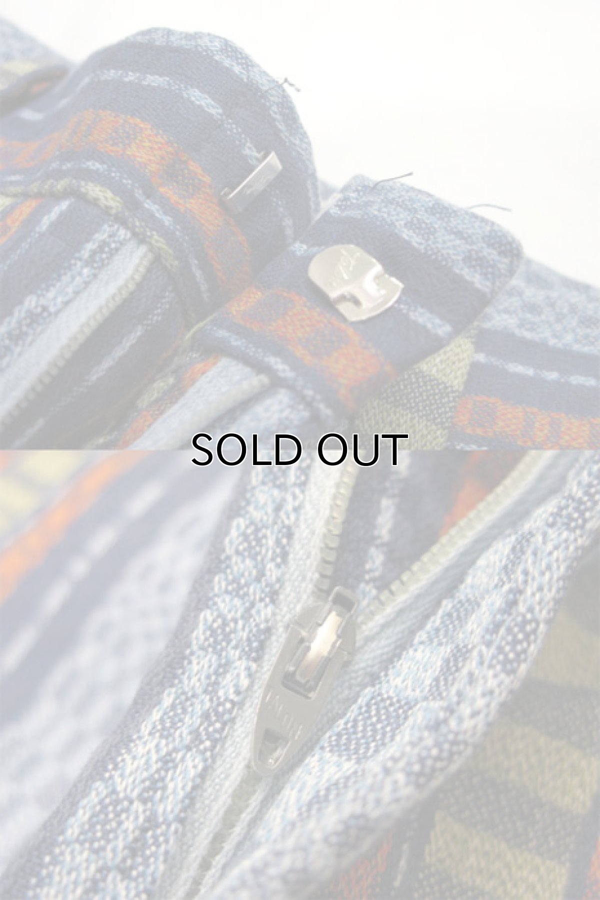 画像4: 1970's Levi's STA-PREST Flare Pants 総柄　size w 29.5 inch  (表記 無し) (4)