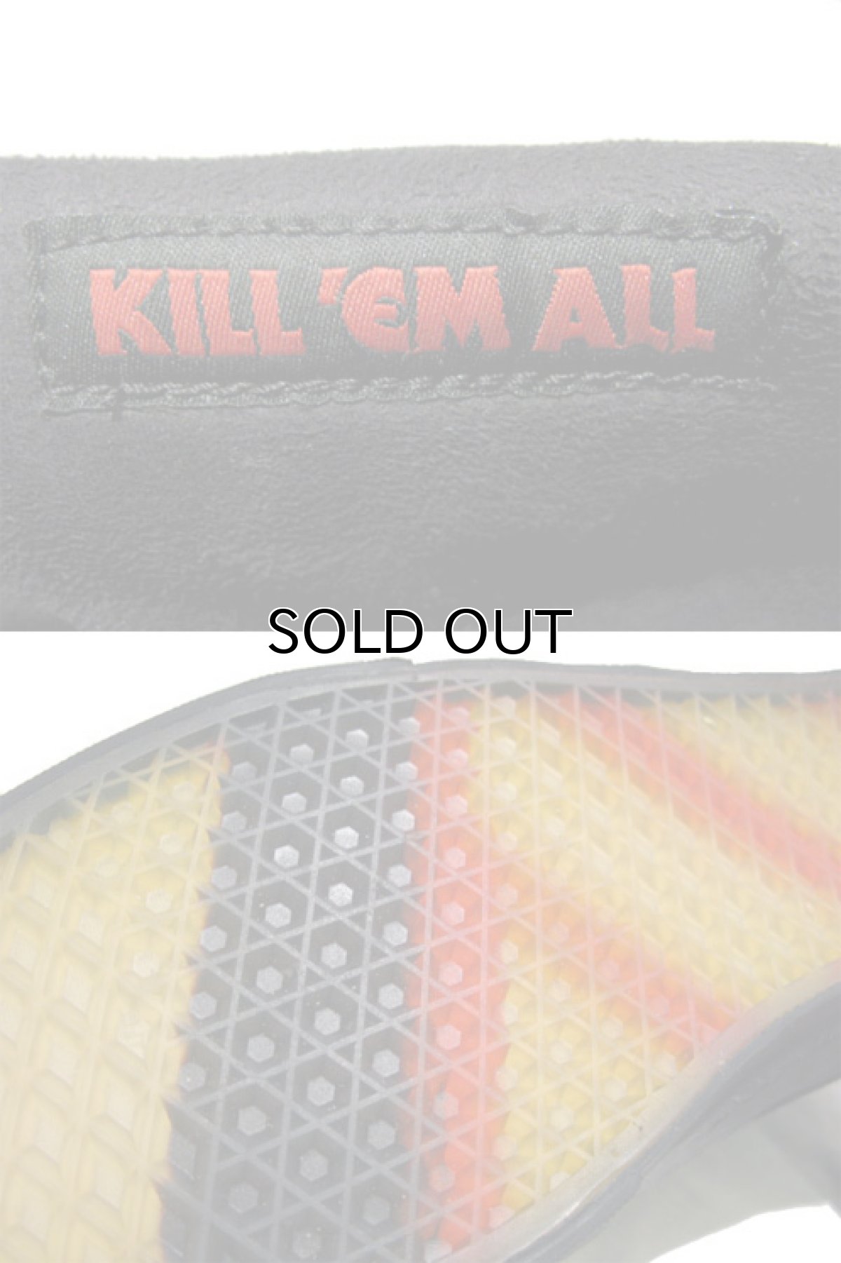 画像4: NEW VANS  x "METALLICA"  "HALF-CAB"  BLACK SUEDE　size US 6 1/2 (24.5cm) (4)