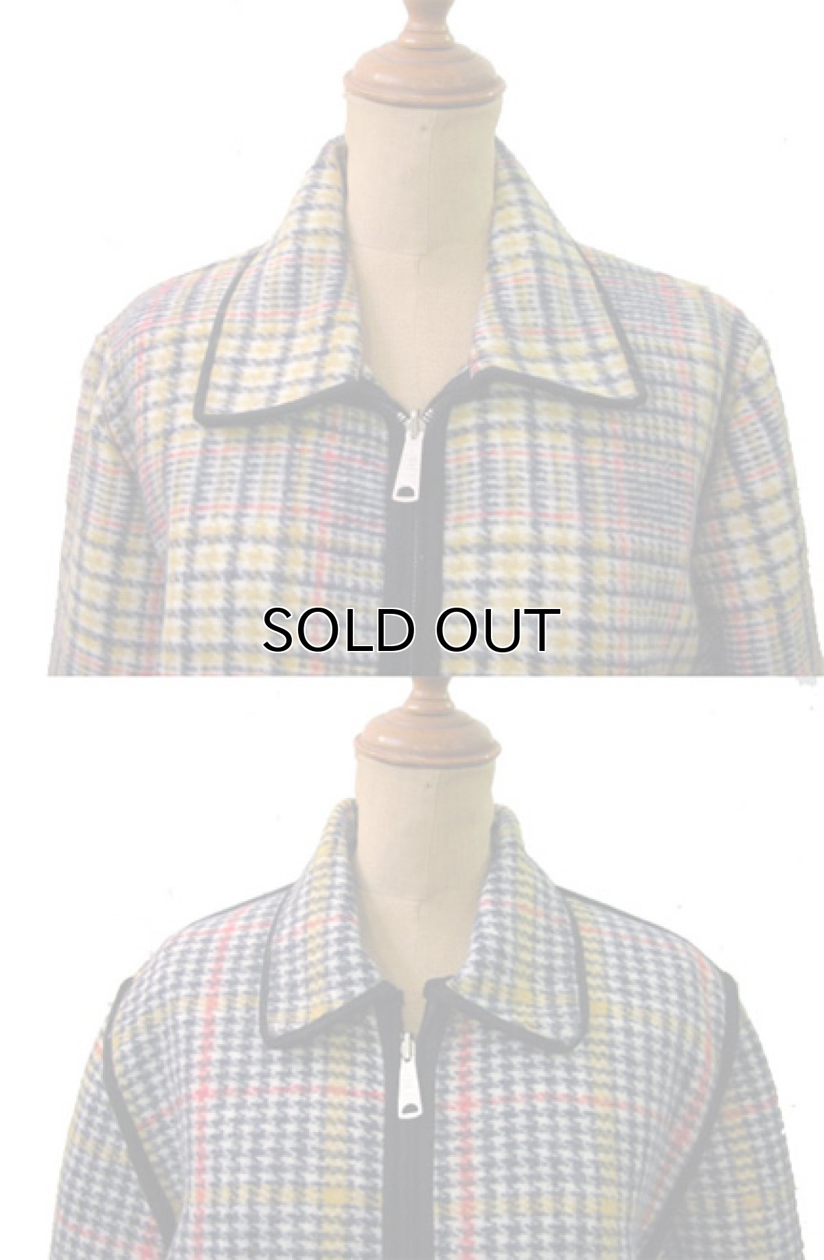 画像4: ~1970's "Tex-Fil S.A." Reversible Wool Blanket Jacket　size M (表記 38) (4)