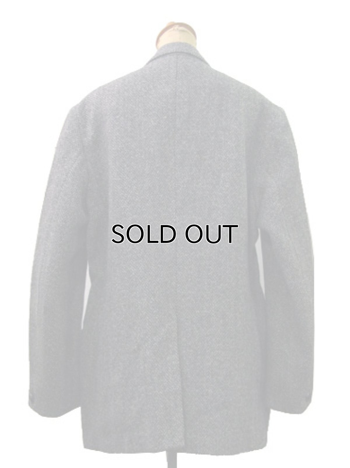 画像2: 1960's~ Harris Tweed 3-Button Tweed Jacket　size L (表記 無し) (2)