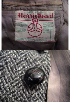 画像5: 1960's~ Harris Tweed 3-Button Tweed Jacket　size L (表記 無し) (5)