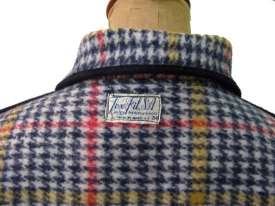 画像3: ~1970's "Tex-Fil S.A." Reversible Wool Blanket Jacket　size M (表記 38)