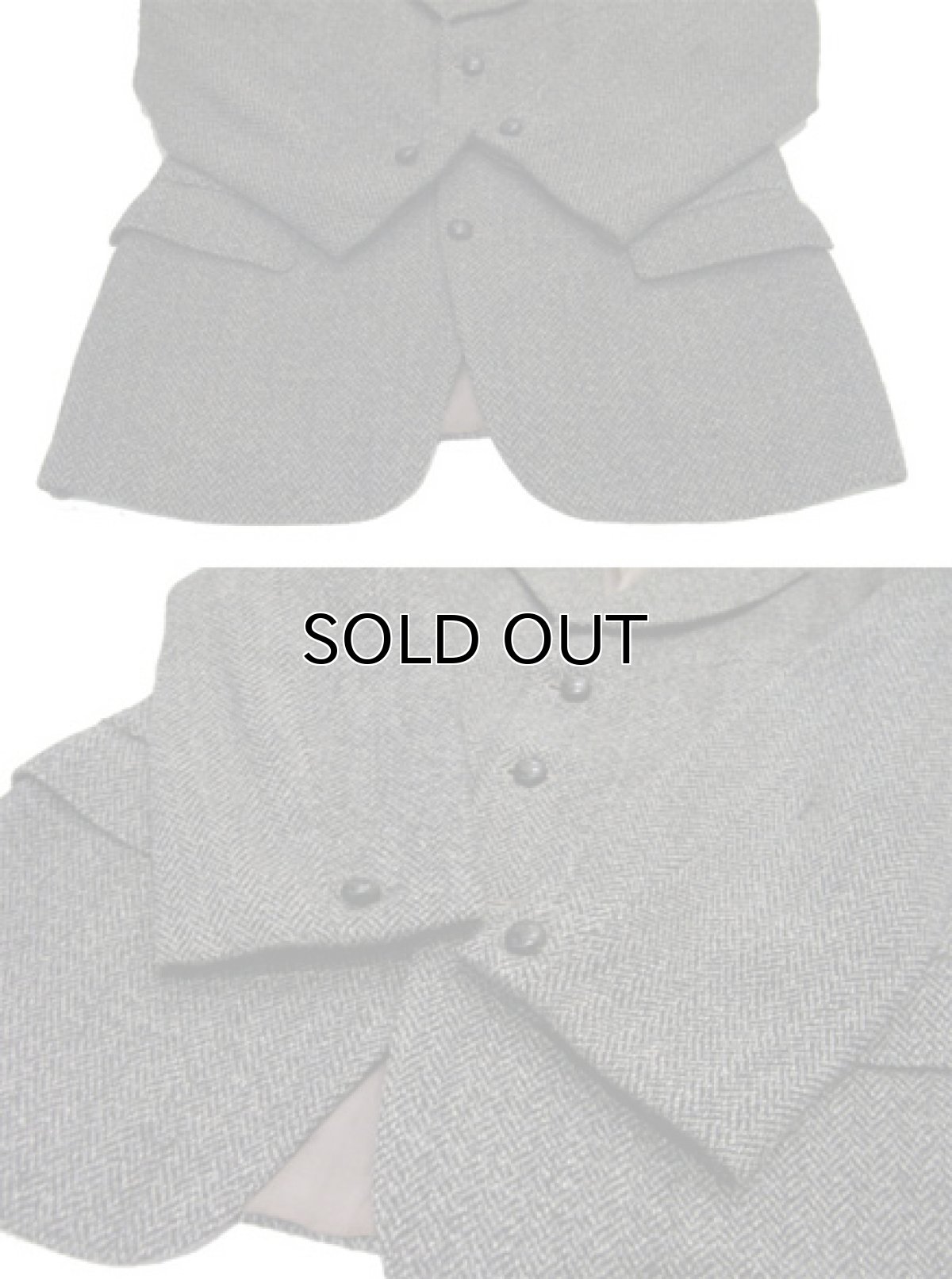 画像3: 1960's~ Harris Tweed 3-Button Tweed Jacket　size L (表記 無し) (3)