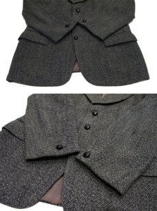 画像3: 1960's~ Harris Tweed 3-Button Tweed Jacket　size L (表記 無し) (3)