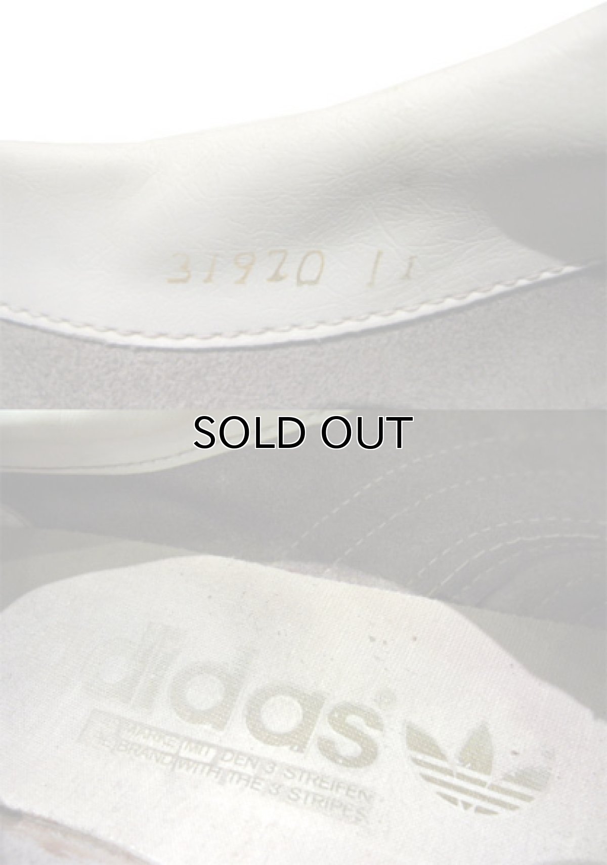 画像4: 1970's adidas "REKORD" Leather Sneaker 白/紺  ユーゴスラビア製 size 11 (29 cm) (4)